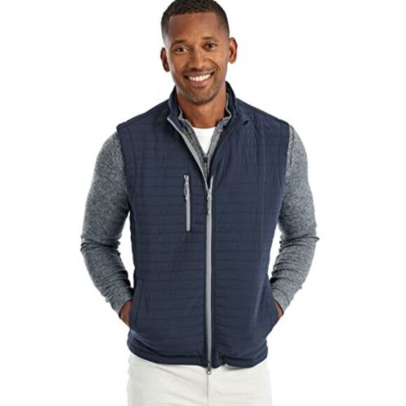 johnnie-O Crosswind Quilted Performance Vest - Wake / S, Size: S - Picture 1 of 1